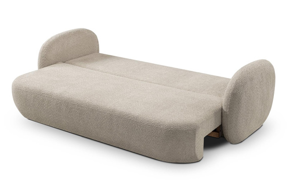 Bequemes Schlafsofa modern Weiß OLIO