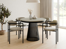 Modern Esstisch ausziehbar 100-180  Weiß