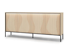 Modernes Sideboard mit 4-türig WAVE