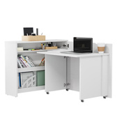 Schreibtisch Work Concept , Klappbarer Schreibtisch,multifunktionales Sideboard
