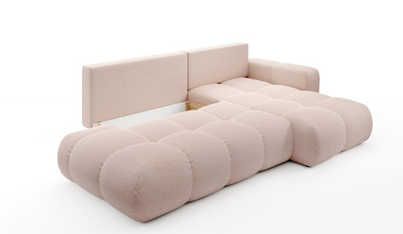 Modern L-form Ecke links oder rechts MOSSA ROSA 