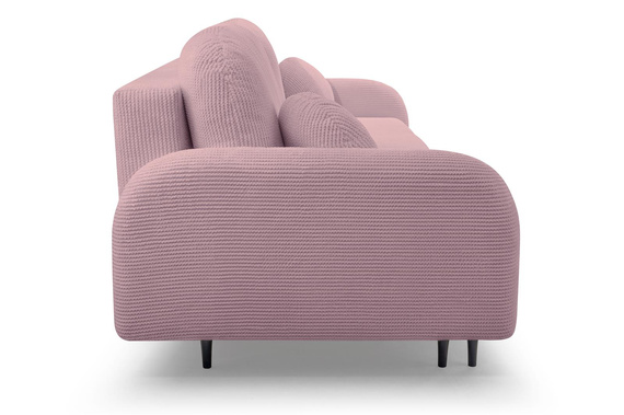 Sofa cord mit Bettkasten CLOUD Rosa