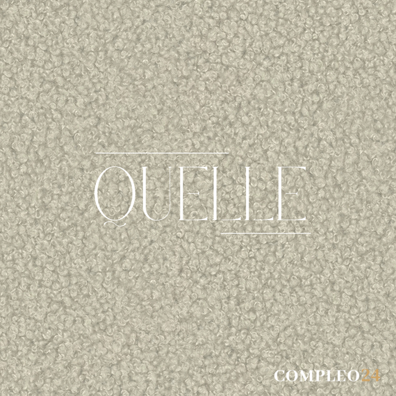 Bett mit hohem Kopfteil Metallrahmen 180x200 Beige MERID 