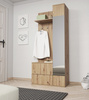 Garderoben-Set mit Kleiderbügel und Schuhregal CLAUS Artisan