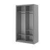 Schwebetürenschrank mit Spiegel ARTI 06 Grau