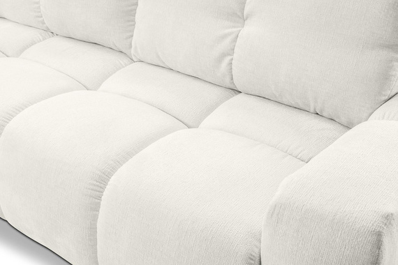 Gemütliche Schlafcouch Grau