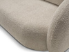 Design Sofa mit Schlaffunktion Hellbeige OLIO