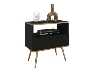 Schwarz \ gold Fuße