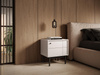 Modern Nachtschrank mit Schublade Kaschmir LONDON