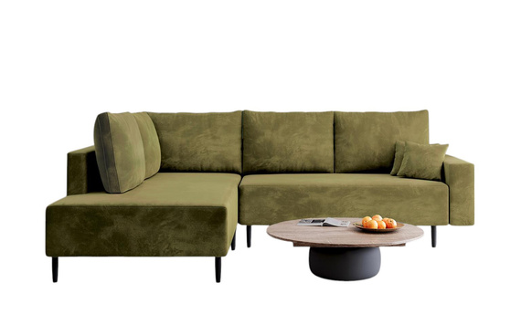 Elegant L-form Ecke Oliv BLAIR