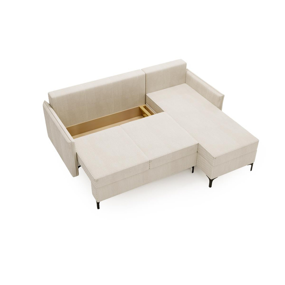 Ecksofa mit Schlaffunktion LEO Grau