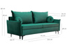 Schlafsofa mit Bettkasten LEO Blau