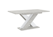 Esstische Modern AMI Beton+Weiß