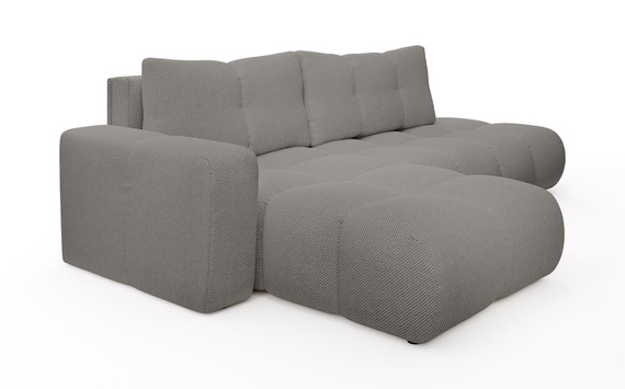  L-form Ecke links oder rechts MOSSA GRAU