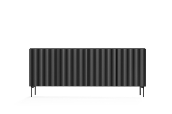 Moderne Kommode LOUISS Schwarz