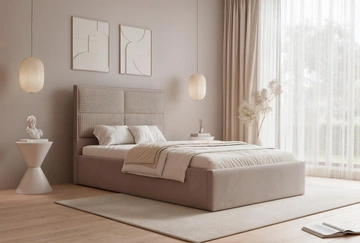 Lattenrost mit Holzrahmen \ 120 \ Beige