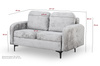 Schlafsofa klein 157 cm Modern design BELLA 