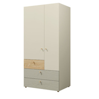 Modern Kinderzimmerschrank Kaschmir/grün SKY