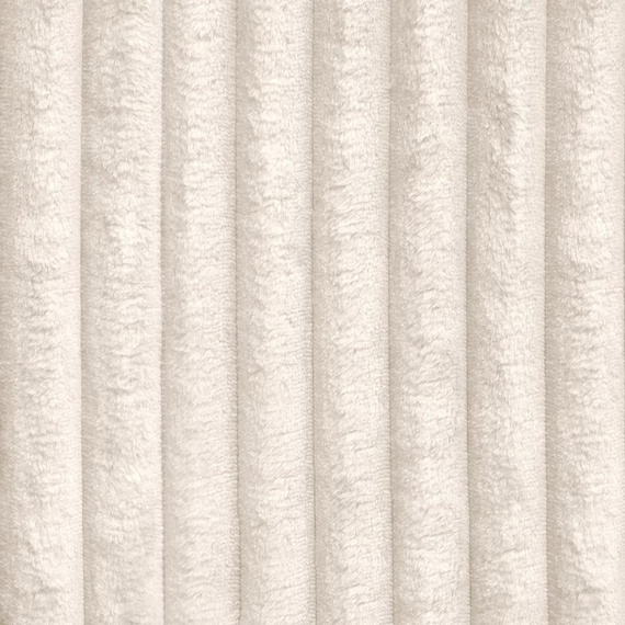 Cordstoff Ecksofa modern Creme