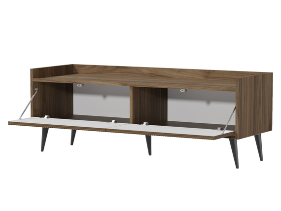 Kleiner Eleganter TV-Schrank MODE Nussbaum