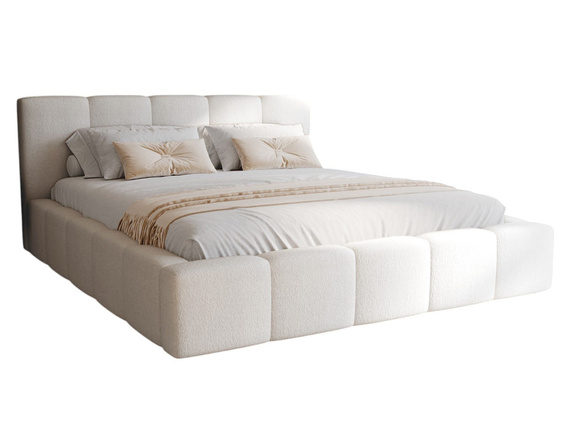 Polsterbett  Modern LARAS 160x200 Creme
