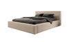 Boucle-Bett mit Stauraum Beige 180x200 ASTA