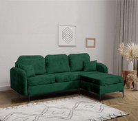 Ecksofa mit Schlaffunktion BELLA Grun