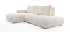 Modern L-form Ecke links oder rechts MOSSA BEIGE