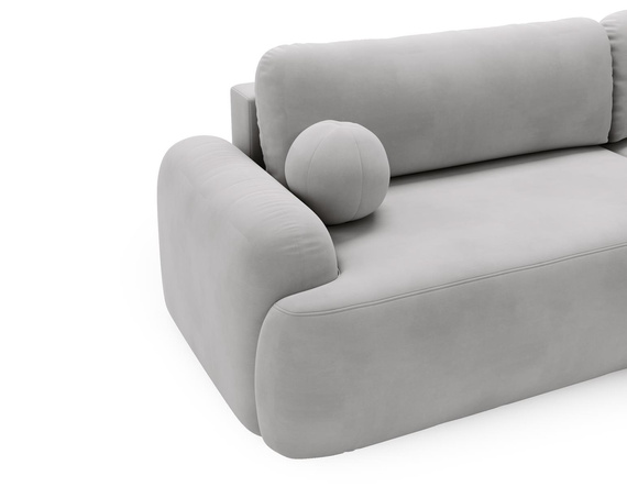 Premium Ecksofa L-Form OLIO Grau
