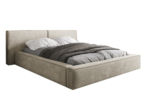 Bett mit Bettkasten 160x200 Beige GAVINS