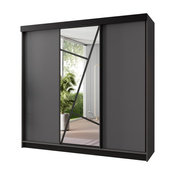 Garderobenschrank mit Schiebetüren TORET Graphit