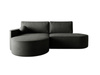 Exklusives Ecksofa L Graphit MORENO