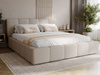 Polsterbett Designbett LARAS 200x200 Beige