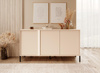 Sideboard dreitürig led NINA Beige