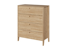 Schubkastenkommode MAKS Eiche Geölte