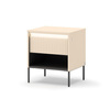 Nachttisch mit LED-Beleuchtung FLORE Beige