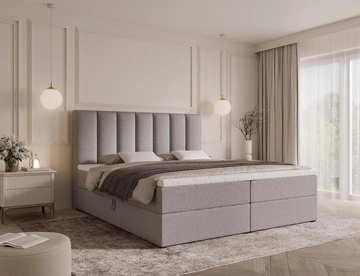 Grau \ 200 \ ohne Topper \ boucle