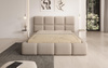 Polsterbett mit Bettkasten MERID Beige 180x200