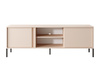 TV-Schrank Beige mit LED-Beleuchtung NINA