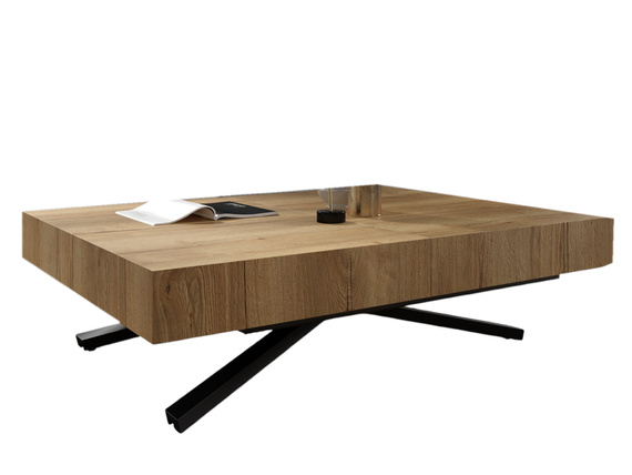 Couchtisch höhenverstellbar Eiche halifax