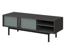 TV-Schrank schmal Salbei/Anthrazit MALTS