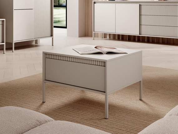 Couchtisch mit Schublade JULO Beige