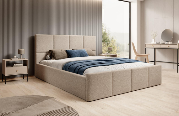 Polsterbett Madera 180x200 Beige