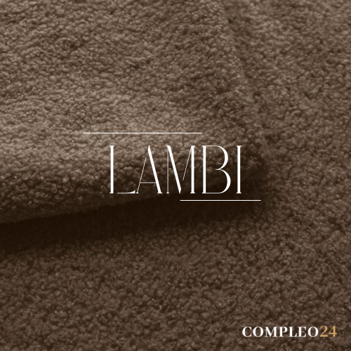 Braun Polsterbett 120x200 mit Bettkasten Metallrahmen SAGA