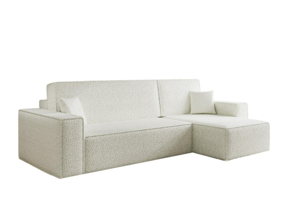 Schlafsofa mit Bettkasten CARLS Creme BOUCLE