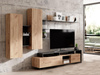 Wohnwand  MONIAS eiche craft 
