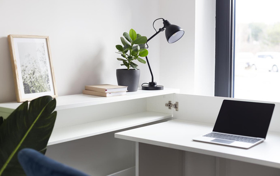 Schreibtisch Work Concept , Klappbarer Schreibtisch,multifunktionales Sideboard