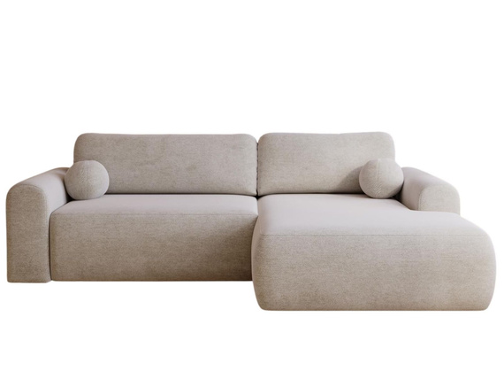 Design Ecksofa in modernem stil velvet graphit rechts AURA