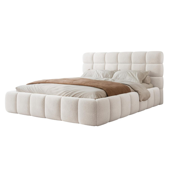 Wolkenbett Bouclé Weiß 180x200