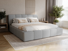 Polsterbett Modern LARAS 160x200 Grau